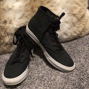 Black high top vans